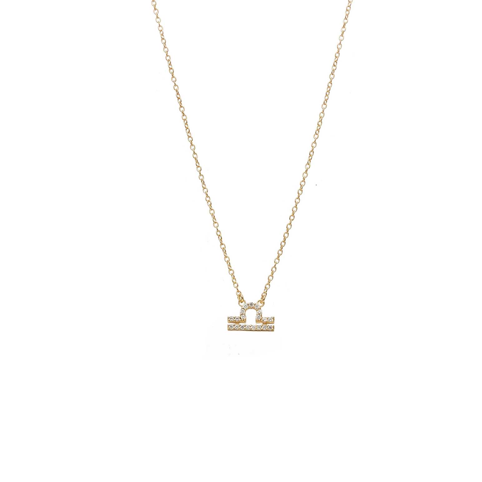 Silk & Steel Libra Necklace
